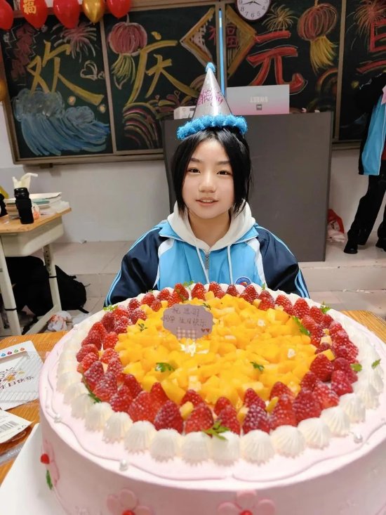 ▲班级生日会