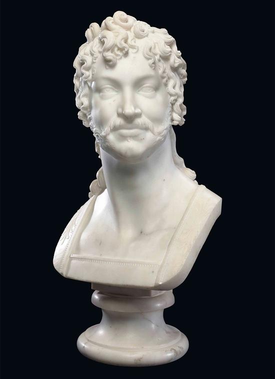 ‘Joachim Murat 半身像’，1813年，Antonio Canova，2017年11月拍卖成交价432万欧元