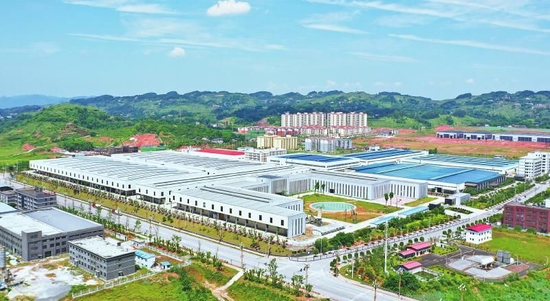 全国唯一跨省域共建新区——川渝高竹新区吹响项目攻坚“集结号”。 游青 摄