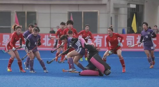 ▲2019年全国女子曲棍球邀请赛