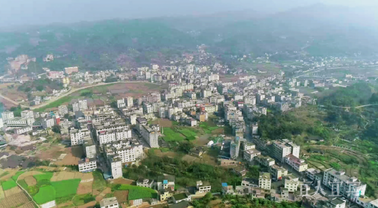 珙县上罗镇全景