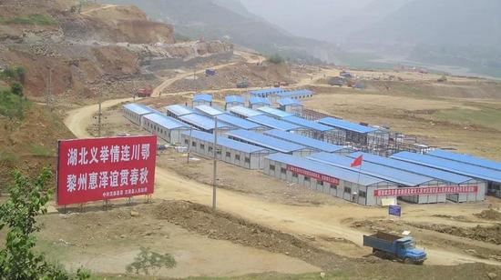 2008年,湖北对口援建汉源