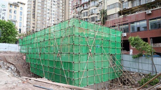 达州市通川区城镇生活垃圾分类及收转运体系建设项目（野茅溪垃圾压缩中转站）现场
