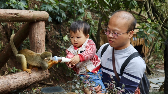 碧峰峡景区丰富游客旅游体验 资料图片