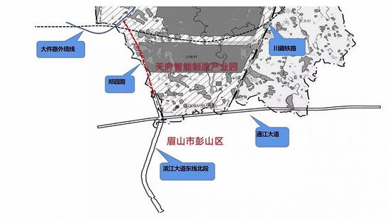 區域干線路網示意圖