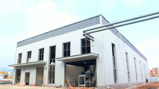 通川经开区康强生物施工现场