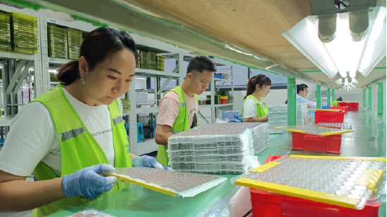 宜宾长盈精密技术有限公司工人
