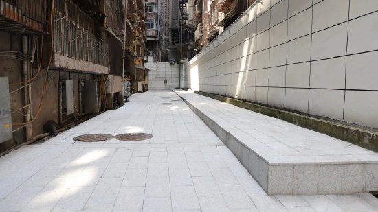 居住環(huán)境干凈整潔,居民生活怡然自得