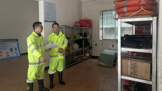 清点检查应急物资