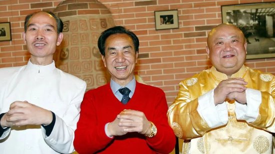 ▲李伯清、沈伐和刘德一(资料图片)