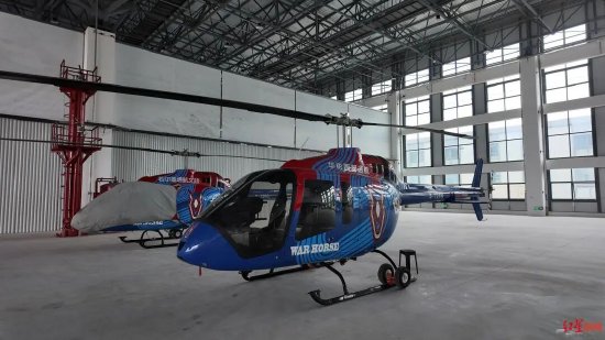 ▲华彬西部通航在机场内的机库