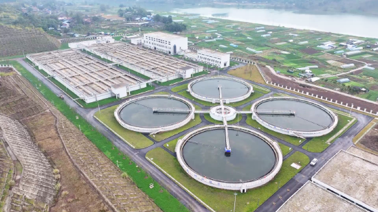 达州市第三污水处理厂。