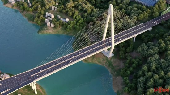 ▲大桥效果图