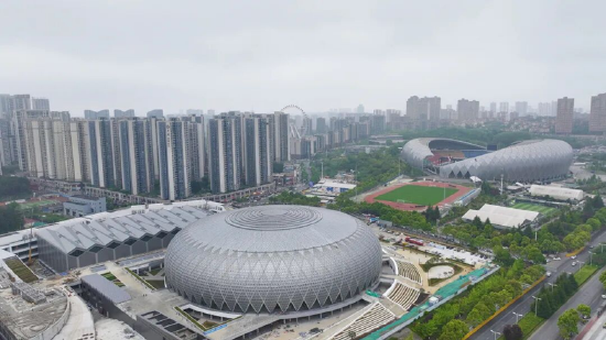 贵阳奥林匹克体育中心二期（图源：爽爽贵阳 美美观山湖）