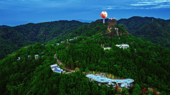  |宣汉县月亮坪森林康养度假区。