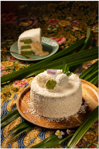 　　ABC Cooking Studio联手新加坡旅游局推出“心想狮城”咖椰流心蛋糕（图片来源：ABC Cooking Studio）