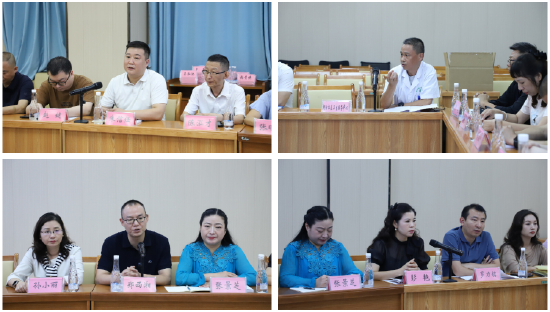代表们踊跃发言，区人社局相关负责人针对问题现场逐一细致回应、答疑解惑
