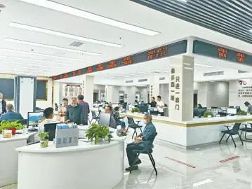 渠縣綜治中心大廳