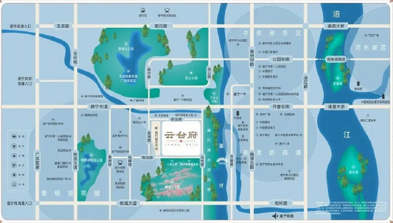 区位图