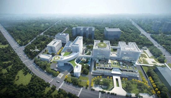 △ 四川大学华西医院锦江院区二期项目效果图