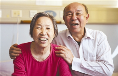 魏大爷和老伴刘婆婆