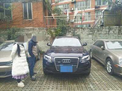 杨女士花19万买回来的二手奥迪车。