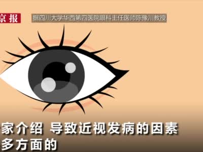 近视1500度和爱吃甜食有关？ 医生：营养失调有损视神经功能