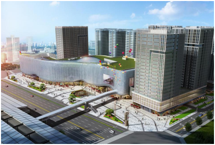 成都后花园爱琴海购物公园效果图