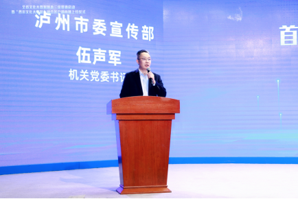 泸州市委宣传部机关党委书记伍声军发言