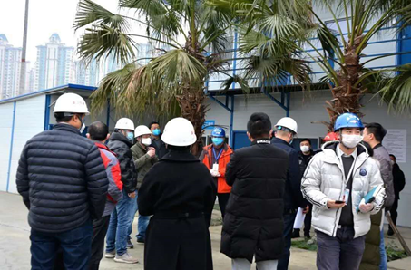 成都新世纪外国语学校(光华校区)项目接受节后复工审批