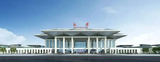 图为车站效果图