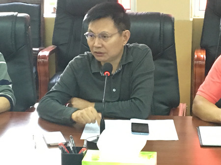 校长徐本淳做总结性发言