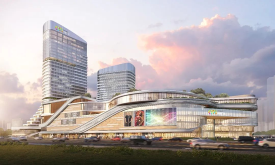成都旭辉广场效果图