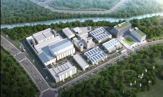 ▲中发天信轻型航空发动机研发生产基地项目效果图