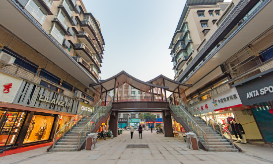 开江县商贸圈“清河坊”