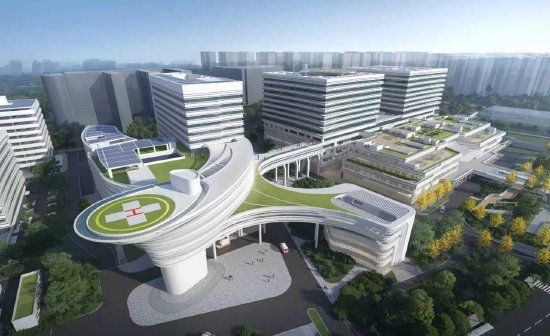 △ 四川大学华西医院锦江院区二期项目效果图