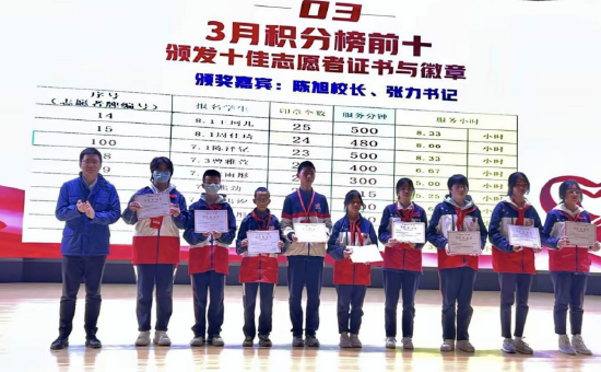 十佳志愿者之星