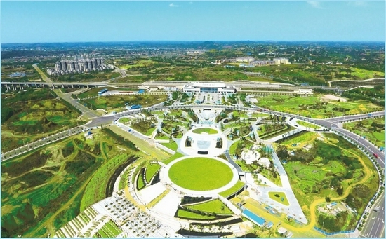 資陽高鐵北站(秦建華)