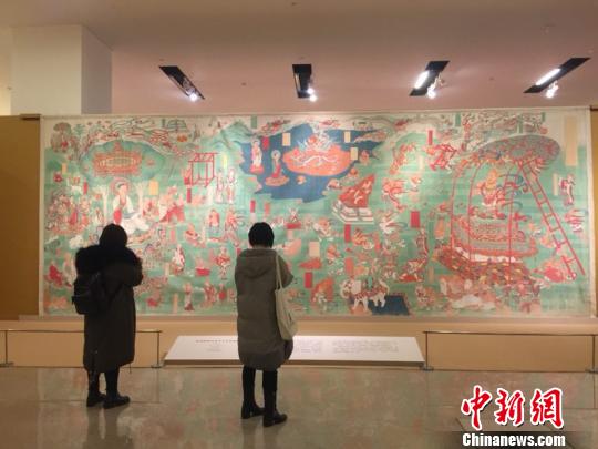 图为展览现场。　钟欣 摄