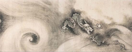 灵感来自于南宋陈容的《九龙图》
