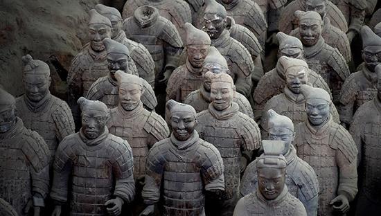 西安的兵马俑
