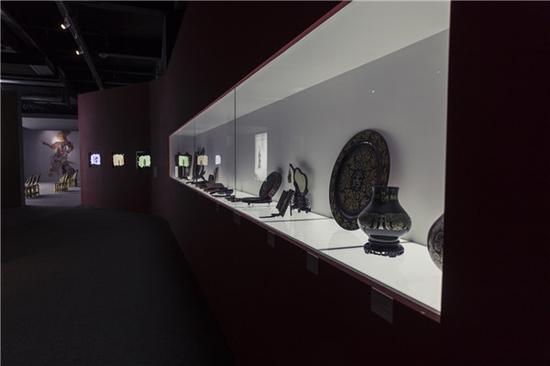 四川首届乡村艺术大展展览现场
