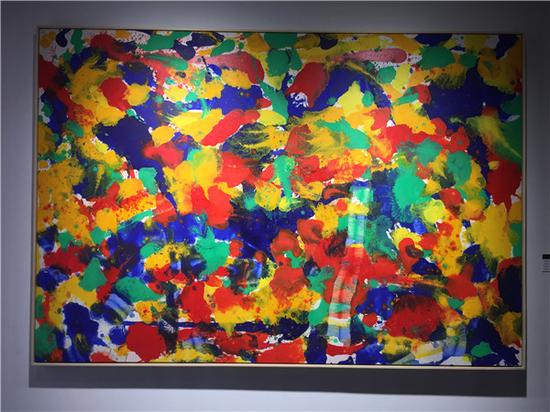 “等待发生•绘画即新生”――白中杰艺术展现场