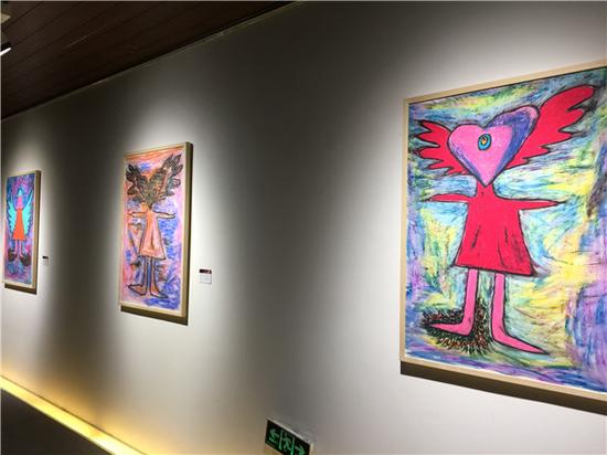 “等待发生•绘画即新生”――白中杰艺术展现场