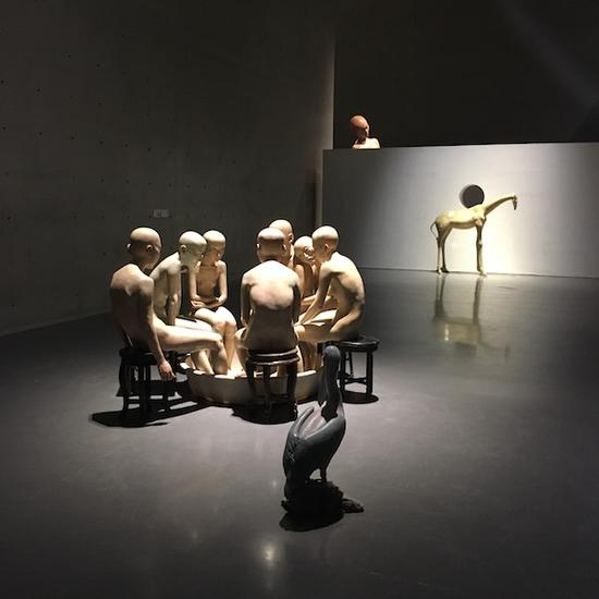 “没有人替我看到”展览现场