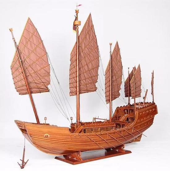 海船 郑和“二千料”福船模型 现代 中国航海博物馆藏
