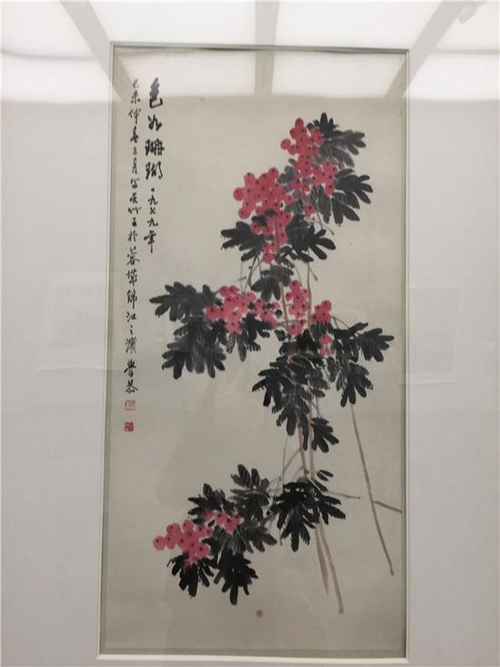 “雄险秀幽·巴山蜀水——百年大师岑学恭国画展”现场