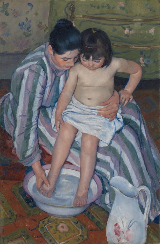 《洗浴》,1893
