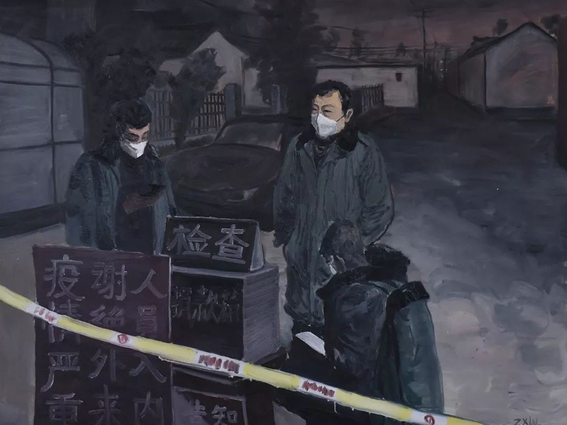 “艺”无反顾抗疫情，书画绘就同心圆——邹平市新阶联文艺分会线上艺术作品展