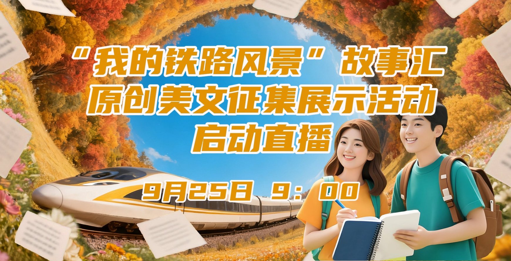 “我的铁路风景”故事汇原创美文征集展示活动即将启动